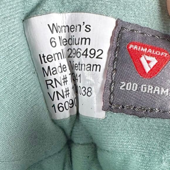 L.L. Bean Women’s Hiking Boots Size 6 TEK 2.5 Brown Suede PrimaLoft 200 Grams - Picture 9 of 10